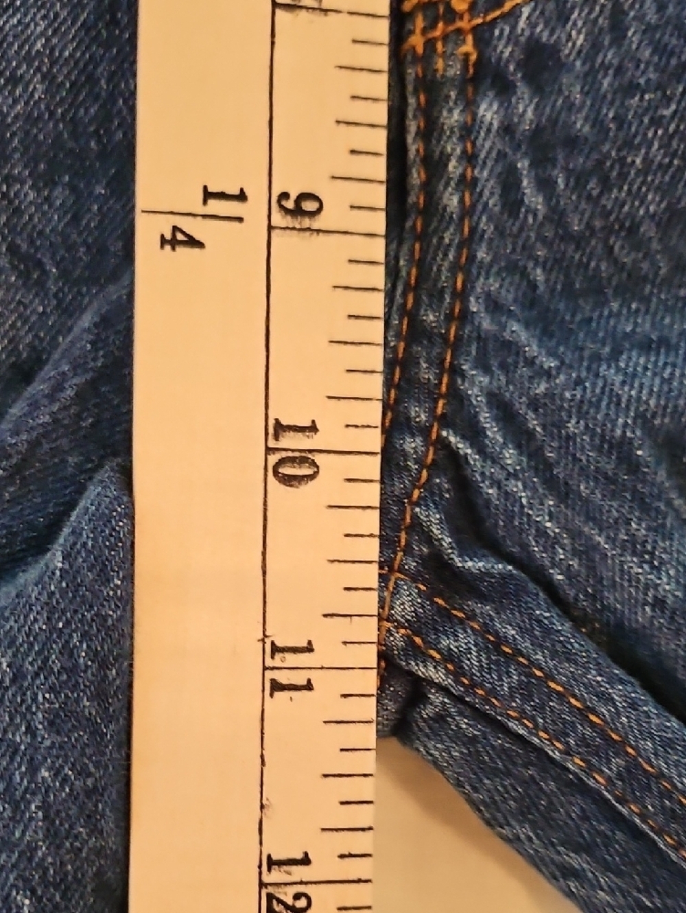 Abercrombie & Fitch 'Curve Love' Tall,  90's Straight Ultra High Rise-Size 23 - Picture 4 of 6